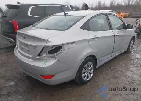 2017 Hyundai Accent Se z USA, uszkodzony, nr VIN KMHCT4AE9HU307012
